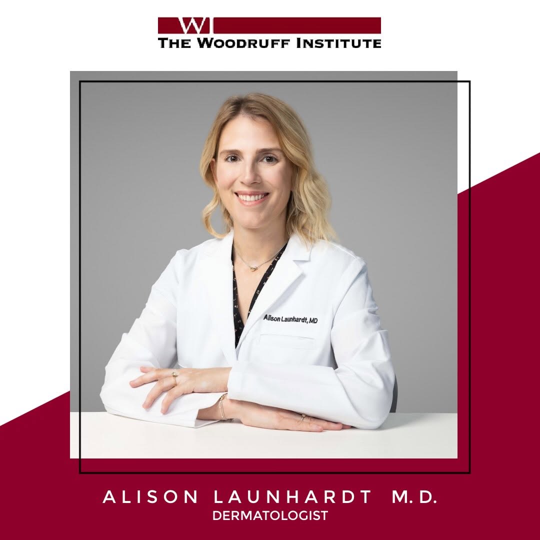 Instagram post by Dr. Stephen H. Ducatman: A warm Woodruff Institute welcome to Dr. Alison Launhardt! 🌟 We’re excited to have Dr. Launhardt join our growing dermatology team. With ex…