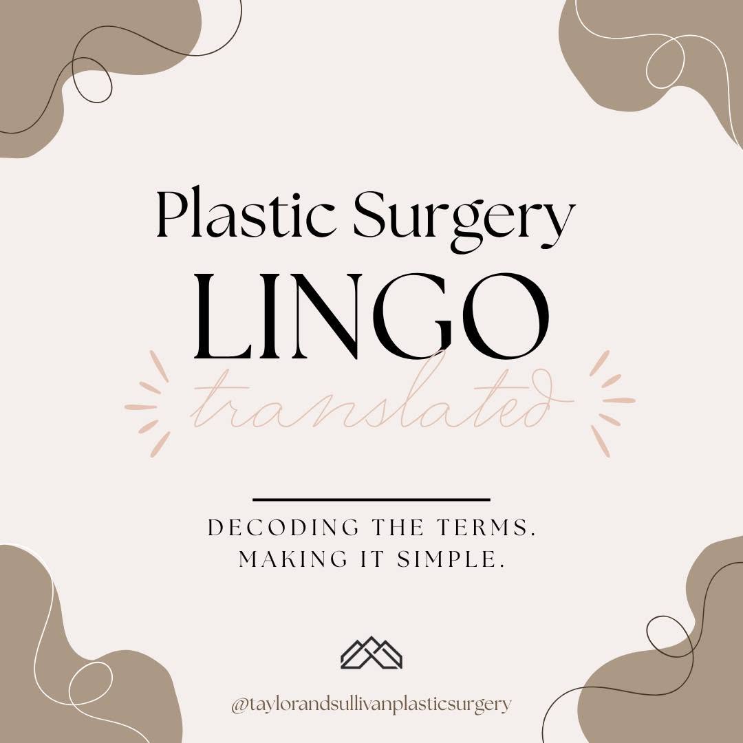 Instagram post by Dr. Stephen R. Sullivan: Decoding the lingo of plastic surgery! 🗣️✨ From tummy tucks to facelifts, we've simplified the terms for you. Explore the meanings behind c…