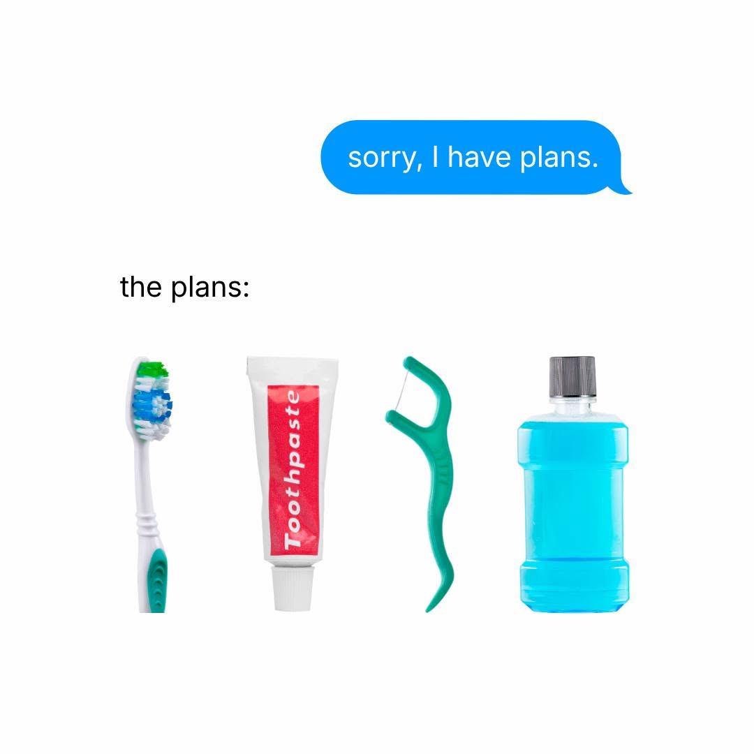 Instagram post by Dr. Steven D. Alaniz: Some plans are worth sticking to. Your smile will thank you for these!