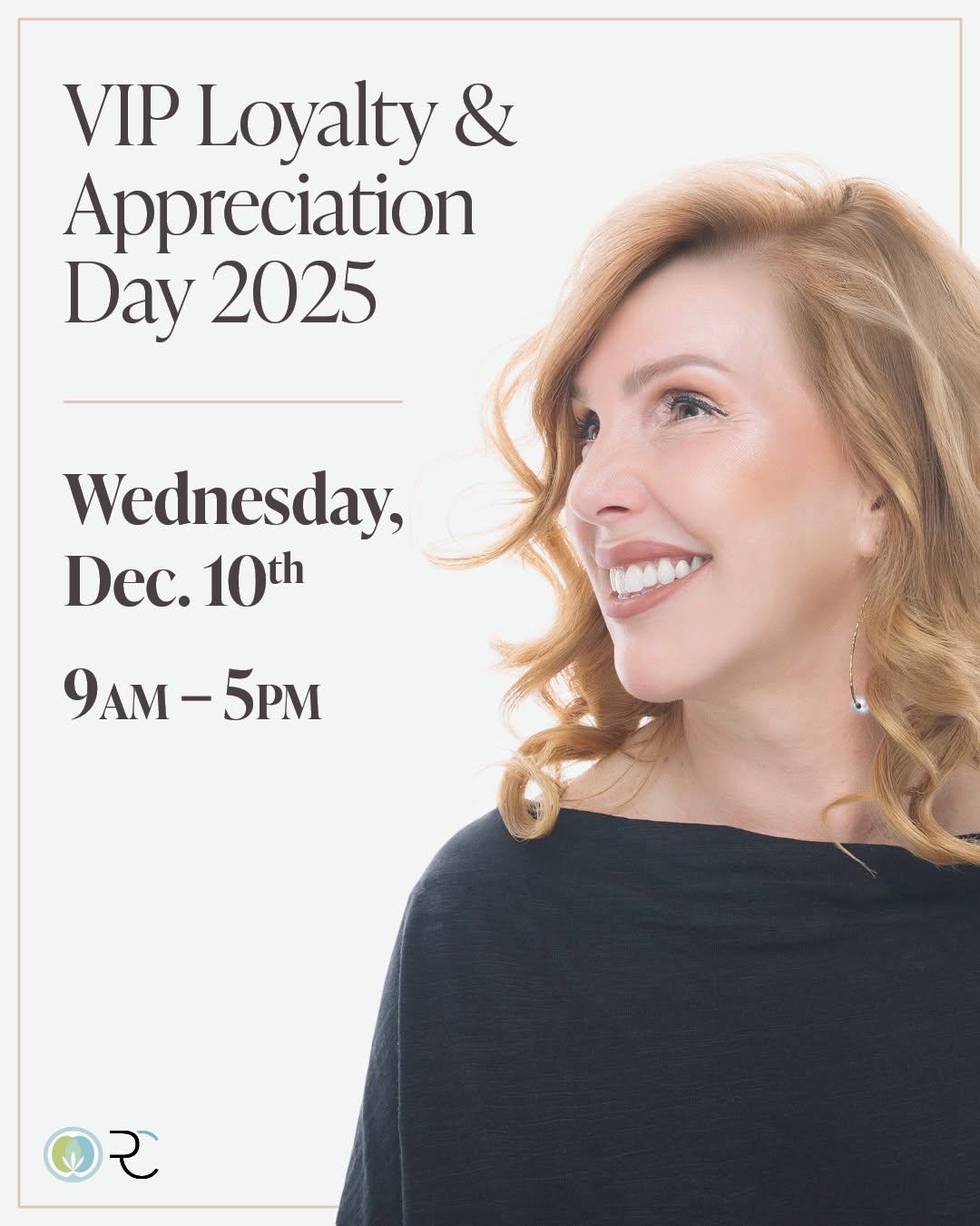 Instagram post by Dr. Steven L. Ringler: Join us for Loyalty Day on December 10, 9-5 at our offices in Grand Rapids AND East Grand Rapids! 🩶 We can’t wait to see you there!
