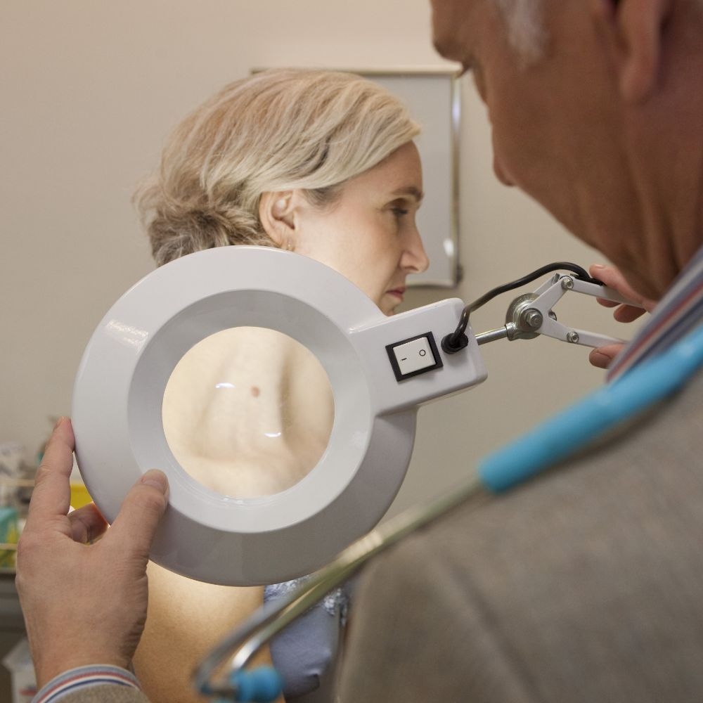 Instagram post by Dr. Steven Rotter: Did you know that laser treatments have revolutionized MOHS surgery? Using precision technology, dermatologists are able to remove skin canc…
