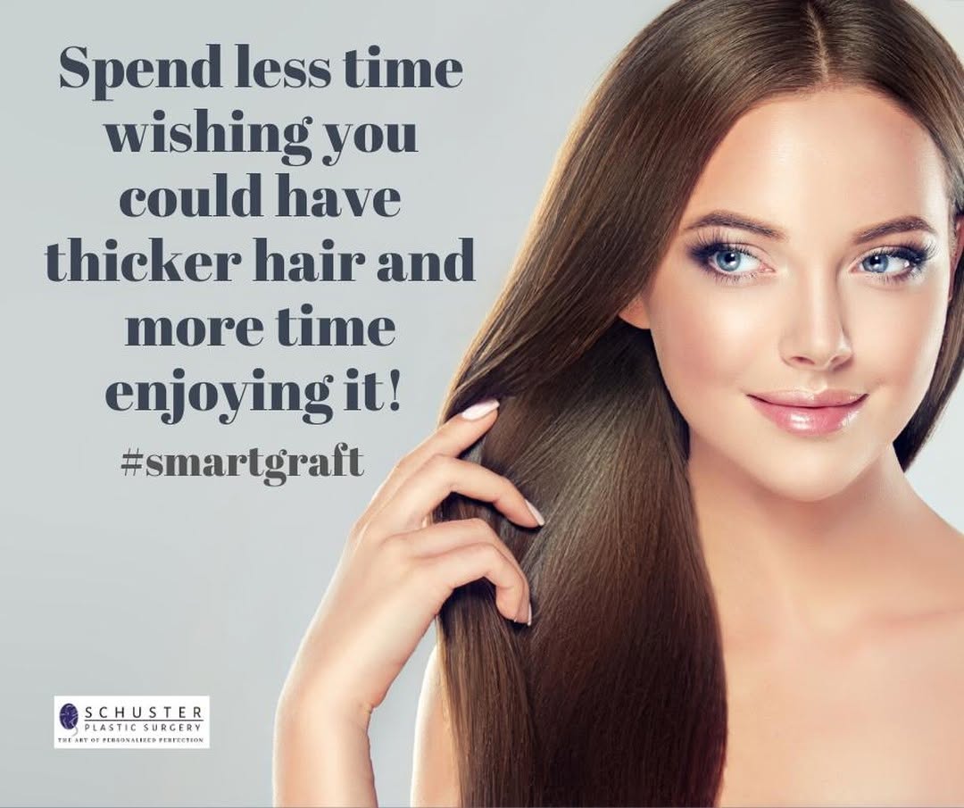 Instagram post by Dr. Steven Schuster: Hair Restoration with FUE hair transplant surgery can remedy thinning hair in MEN AND WOMEN by artfully giving you a new and natural-looking…