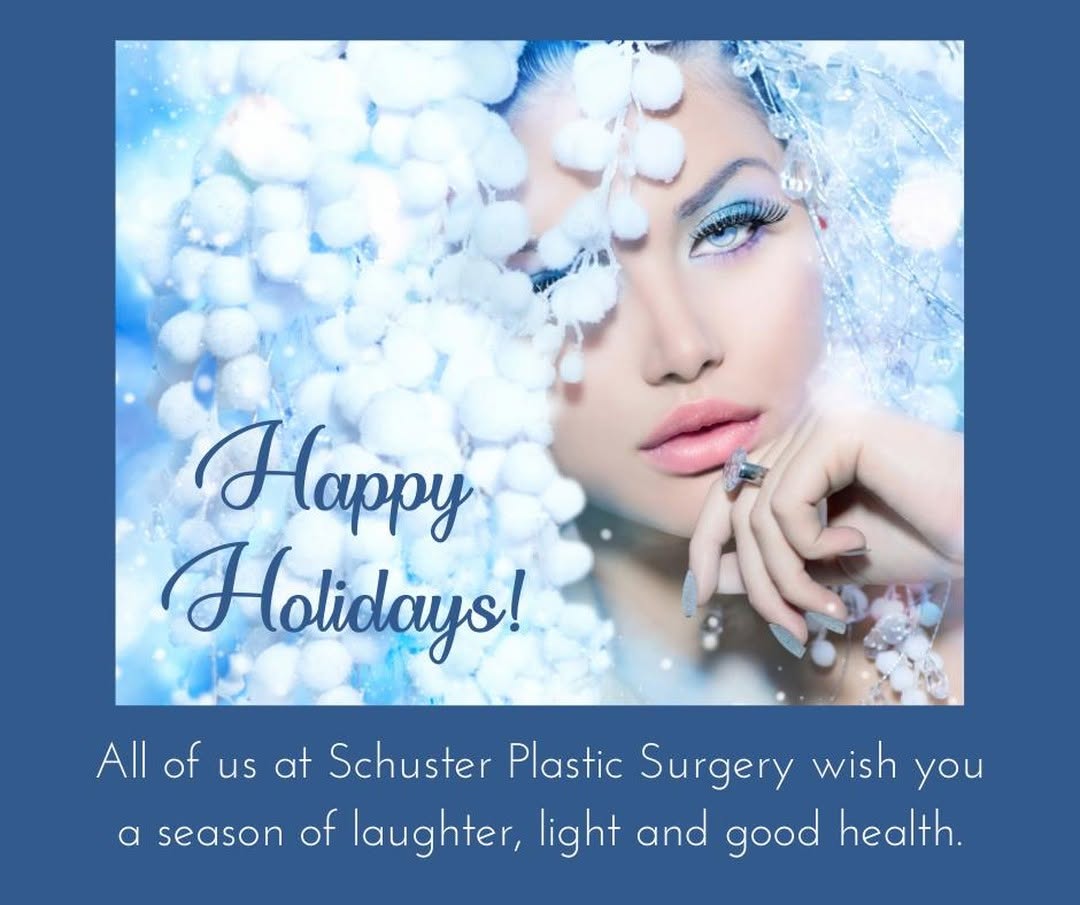 Instagram post by Dr. Steven Schuster: Have a wonderful holiday season! Best wishes from all of us at Schuster Plastic Surgery! #boca #bocaraton #schusterplasticsurgery #plasticsu…