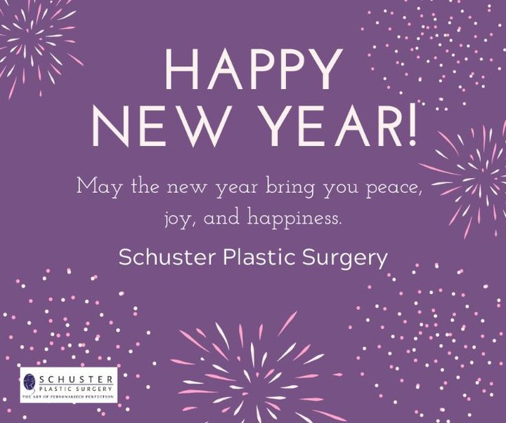Instagram post by Dr. Steven Schuster: New Year … New You! From all of us at Schuster Plastic Surgery…Have a Happy, Healthy and Beautiful New Year! #schusterplasticsurgery #happyn…