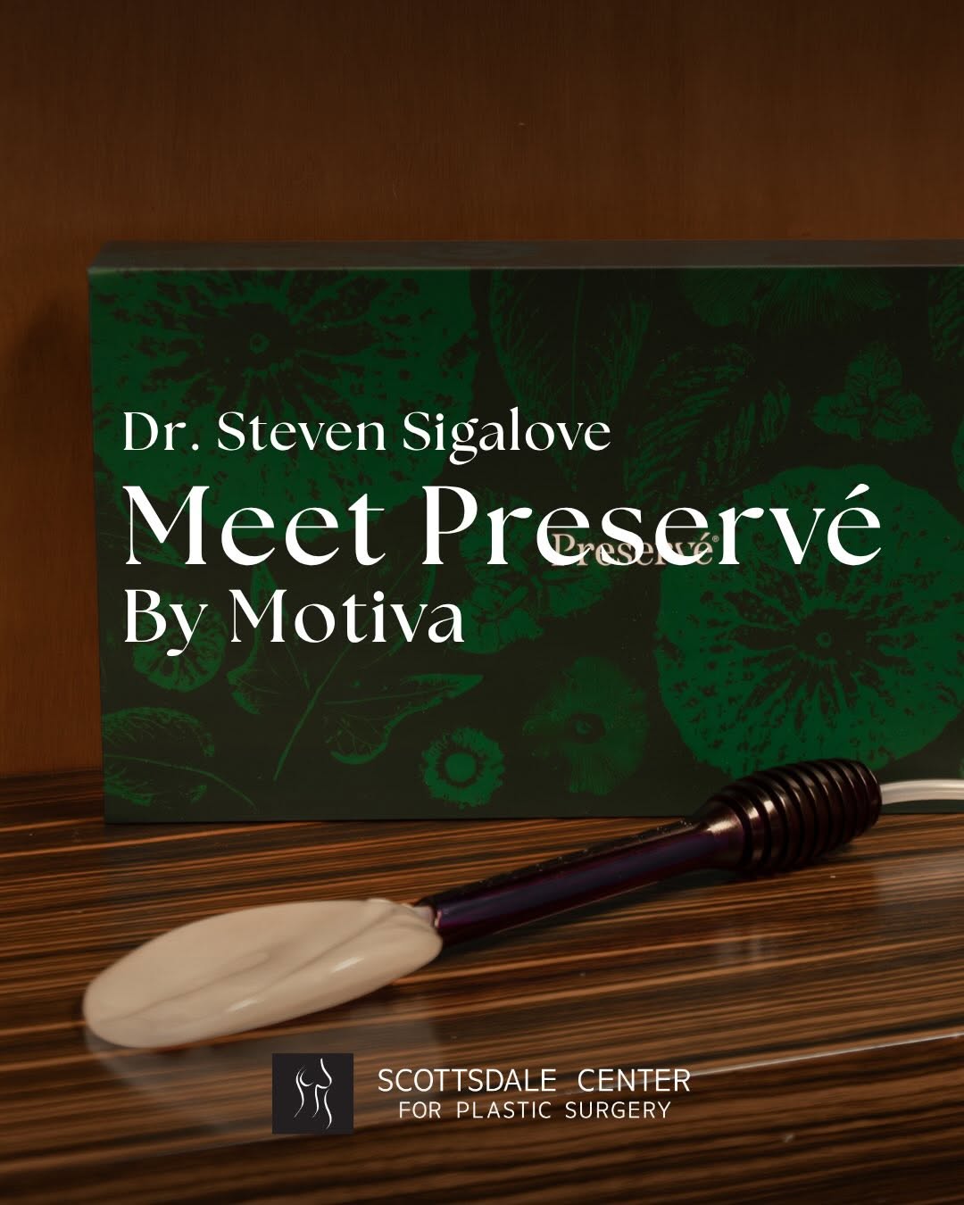 Instagram post by Dr. Steven Sigalove: Meet Preservé by @motiva_usa. A modern approach to breast augmentation designed for women seeking subtle, natural-looking enhancement while …