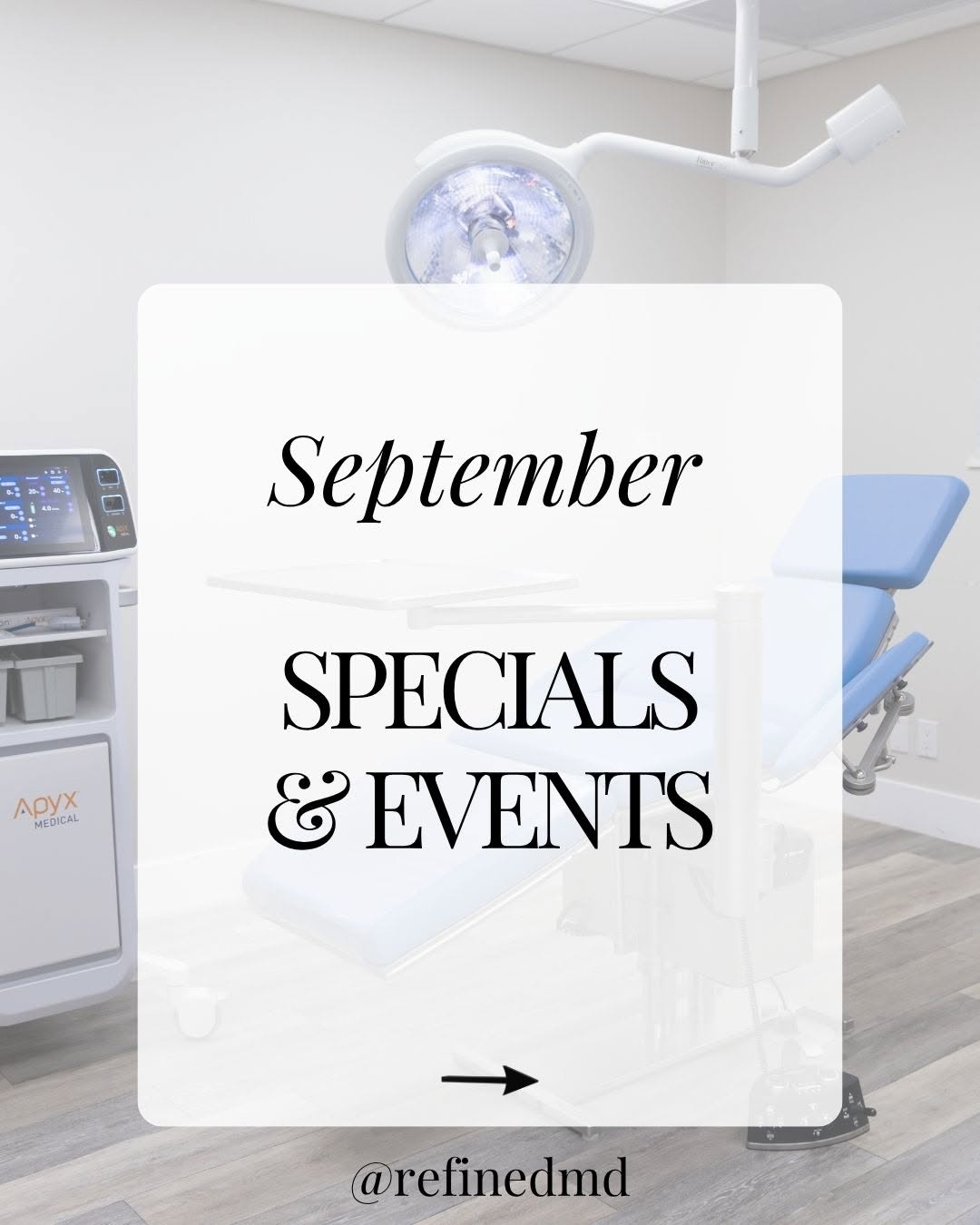 Instagram post by Dr. Steven Swengel: September Specials Are Here! 🍂💎 A new month means new opportunities to invest in your skin, confidence, and overall well-being. 🩺 Discove…