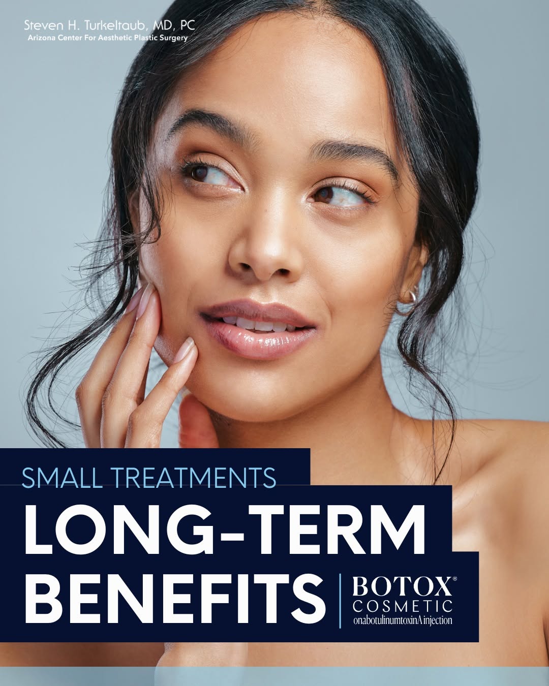 Instagram post by Dr. Steven Turkeltaub: Many people wait until wrinkles become noticeable before considering BOTOX® Cosmetic. In truth, treating expression lines early may help red…