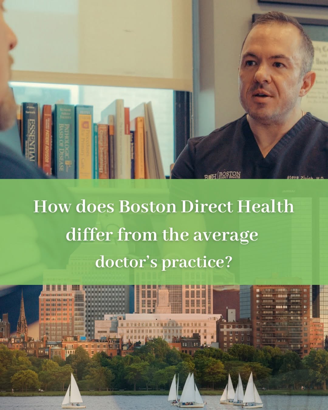 Instagram post by Dr. Steven Zivich: Healthcare should feel personal again ✨ With Direct Primary Care, you get more access, more time, and more attention — without the stress of…
