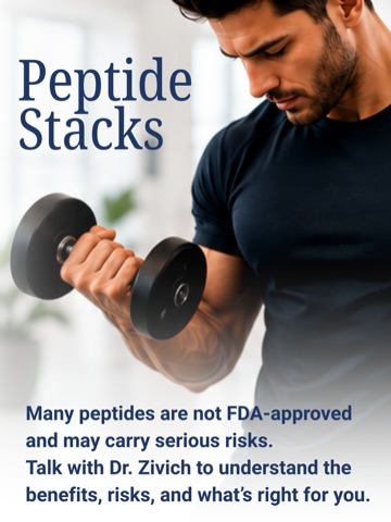 Instagram post by Dr. Steven Zivich: Peptides are everywhere—but knowing what’s right for you matters. 💪🧬 At Boston Direct Health, we’re here to provide reliable guidance and …
