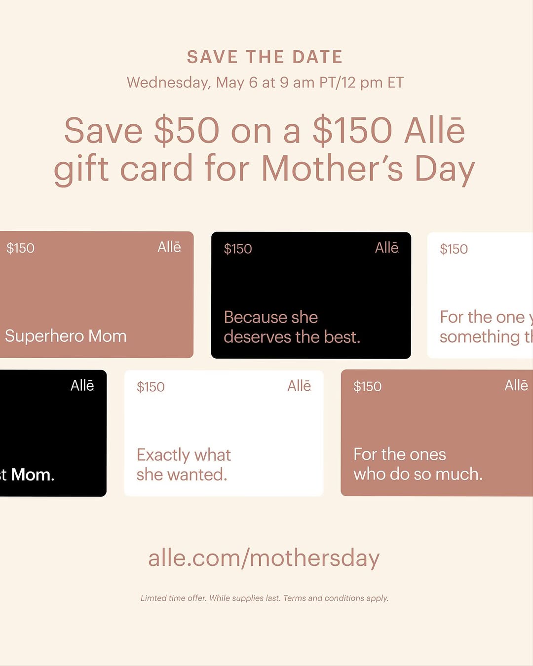 Instagram post by Dr. Summer Swanick, N: Mothers Day is around the corner! The perfect gift does exist. Save the date May 6th, and book an appointment!💐