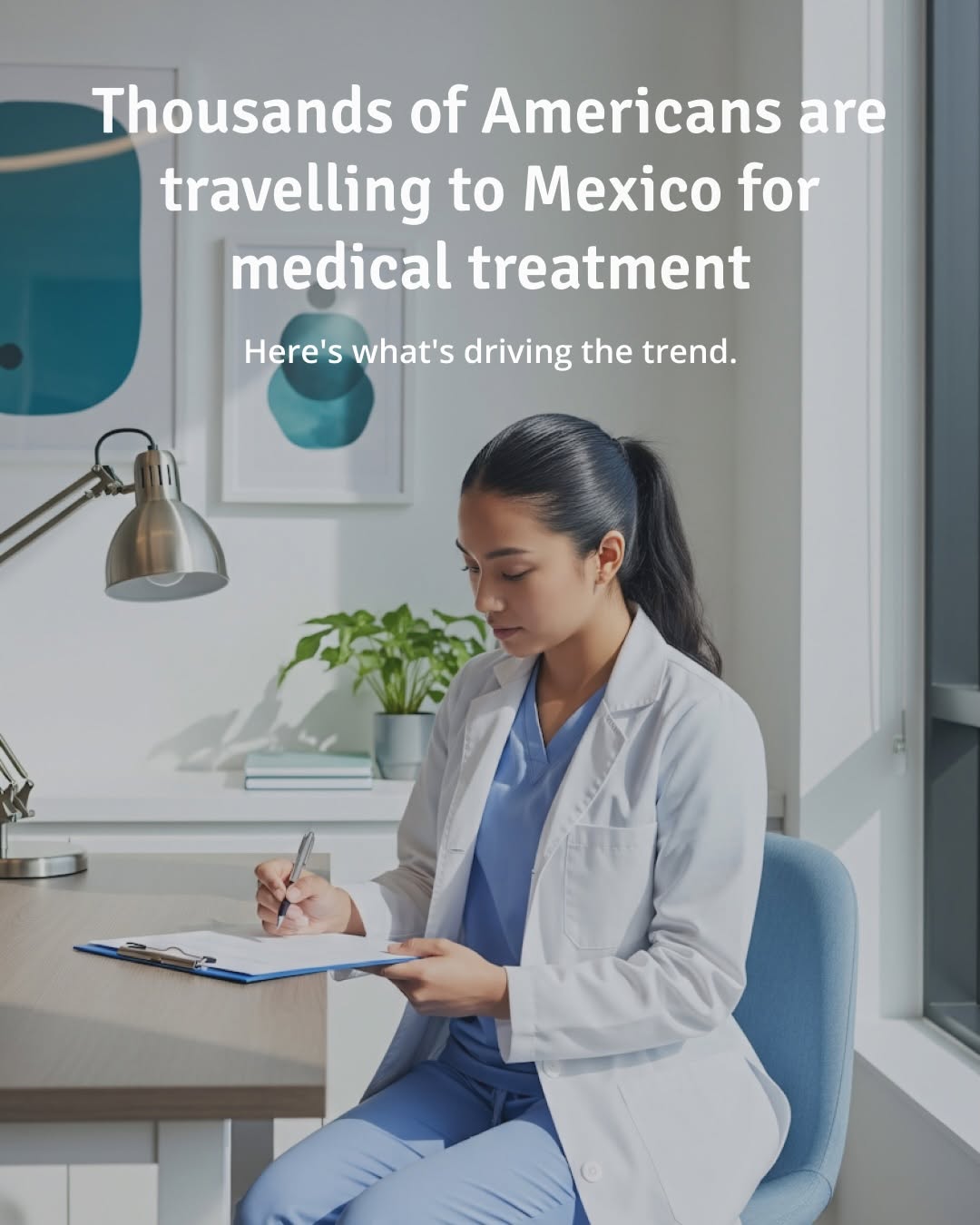 Instagram post by Dr. Sunny Park: Mexico has become one of the most popular destinations for Americans seeking affordable healthcare. But while lower prices are an important …