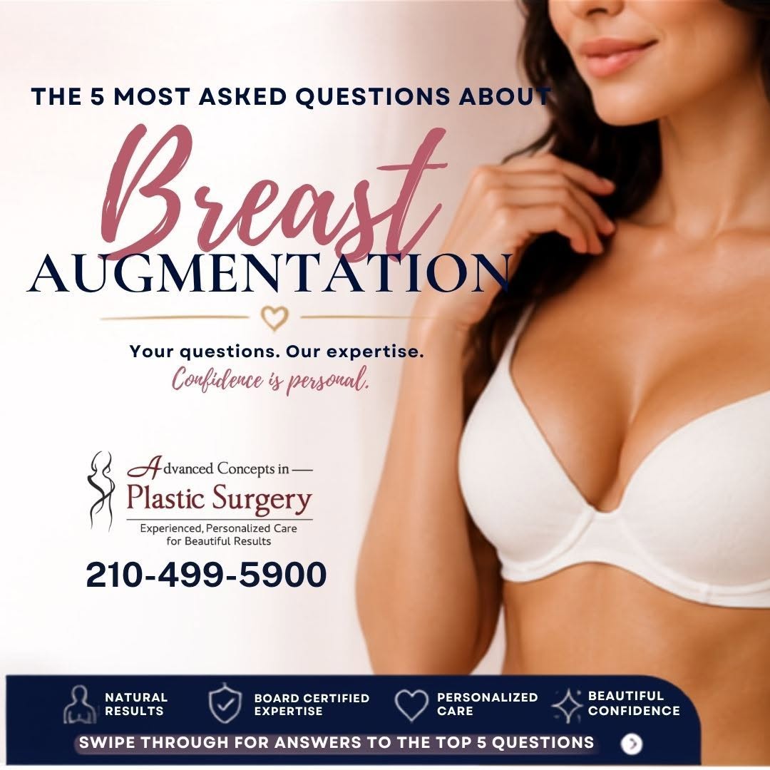 Instagram post by Dr. Suresh Koneru: ✨ THINKING ABOUT BREAST AUGMENTATION? START WITH THESE 5 QUESTIONS. ✨ If you've been researching breast augmentation, you've probably wonder…