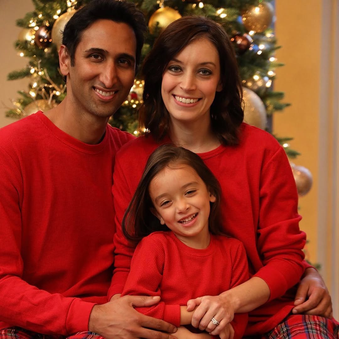 Instagram post by Dr. Surjit S. Rai: Happy holidays from our family to yours!