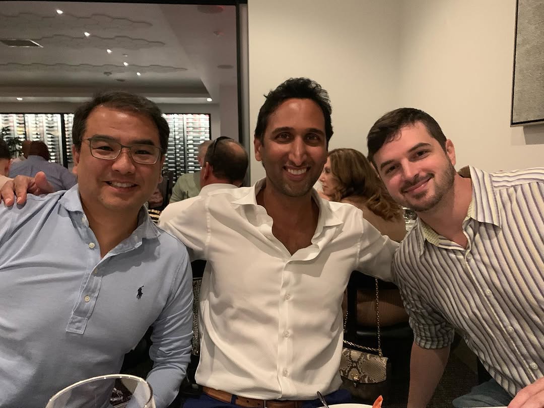 Instagram post by Dr. Surjit S. Rai: Great time catching up with old friends!