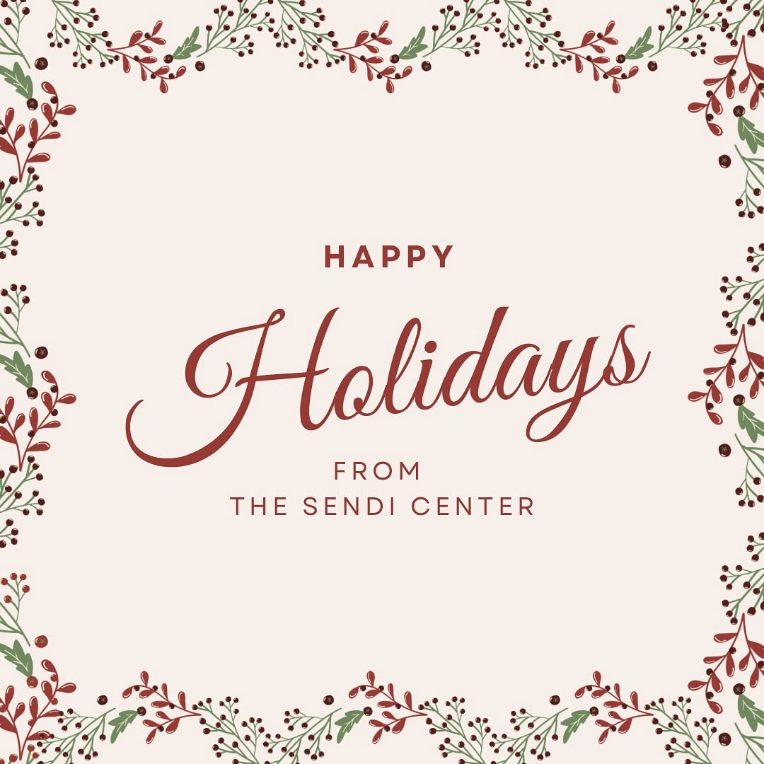 Instagram post by Dr. Susan Buenaventura: Cheers to a season full of joy, memories, and teamwork! Here’s a peek into how the Sendi Center team spent the holidays. Wishing you all a h…