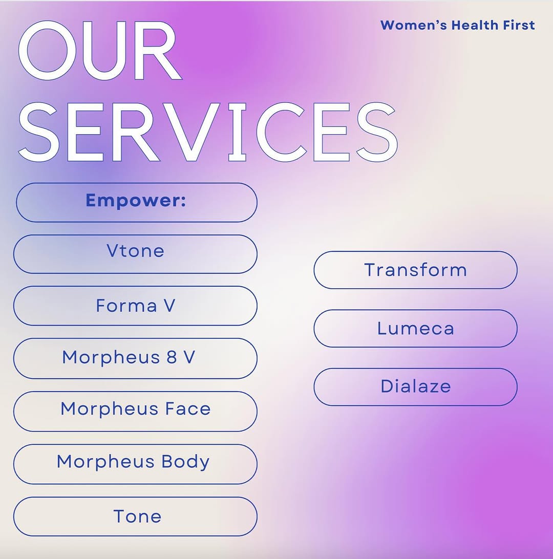 Instagram post by Dr. Susan Forster: Our Services: - Please visit our website for additional information! (Link in bio)