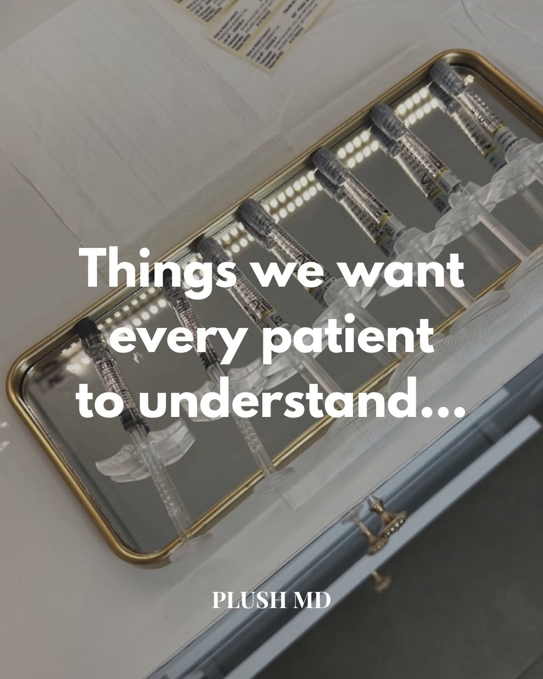 Instagram post by Dr. Susan Stevens Tanne: Great skin starts with feeling comfortable enough to ask questions. 🤍 At Plush MD, we want every patient to understand the why behind their…