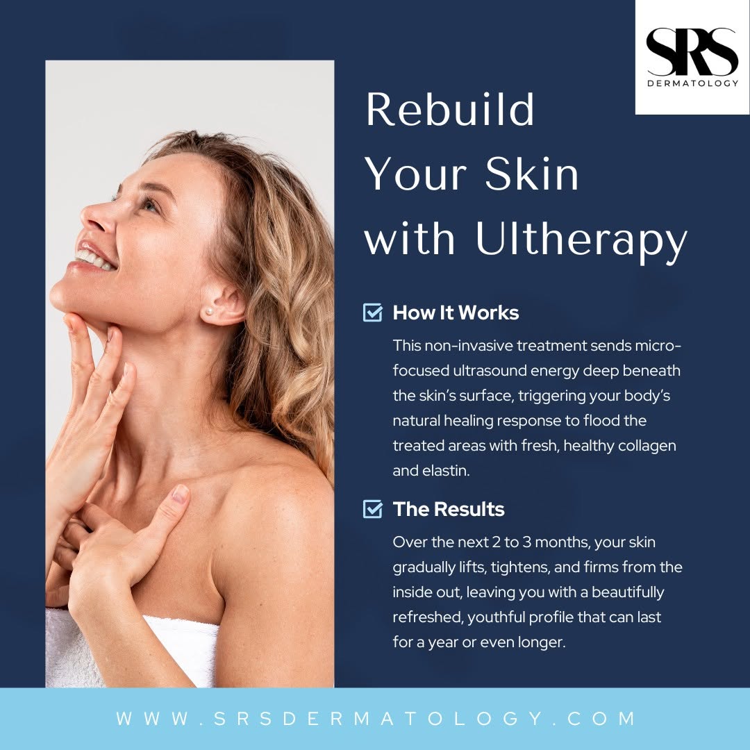 Instagram post by Dr. Suzanne Sirota Rozenberg, DO, FAOCD, FAAD: Gravity happens, but losing your firmness doesn't have to be permanent! Ultherapy goes where typical topicals simply can't reach. By deliver…