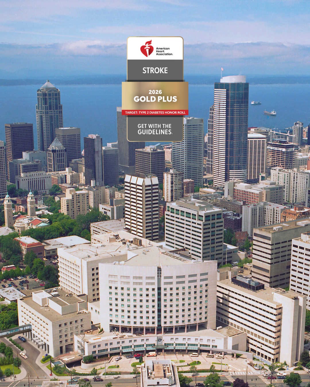 Instagram post by Dr. Suzette Miranda: The @american_heart has honored our hospitals across Providence Swedish with 2026 Get With The Guidelines® recognition for stroke, heart fai…