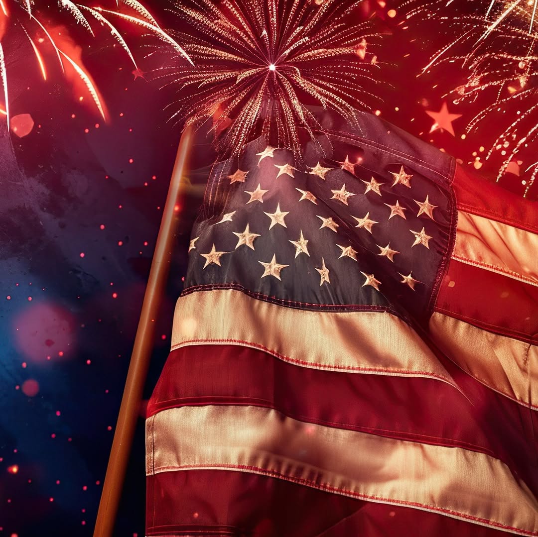 Instagram post by Dr. Tammy Polit: 250 years of the greatest country on earth and every opportunity for life, liberty, and the pursuit of happiness!!! Happy Fourth of July fro…