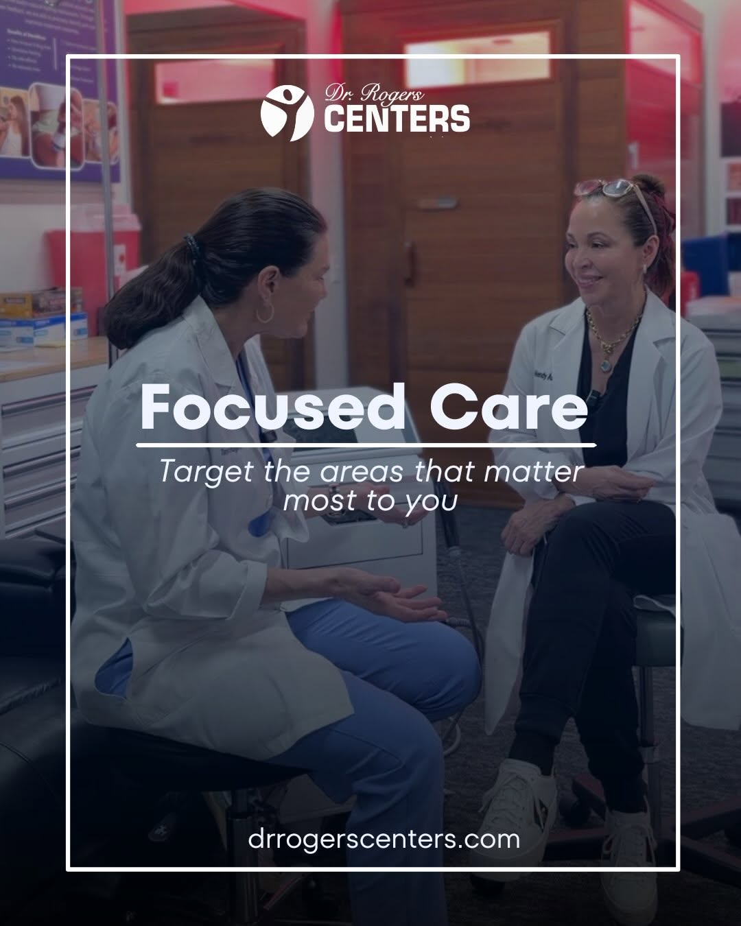 Instagram post by Dr. Tamyra L. Rogers: Your health deserves care that is focused on you.💙 Our Focused Care services are designed for specific health concerns and treatment goals,…