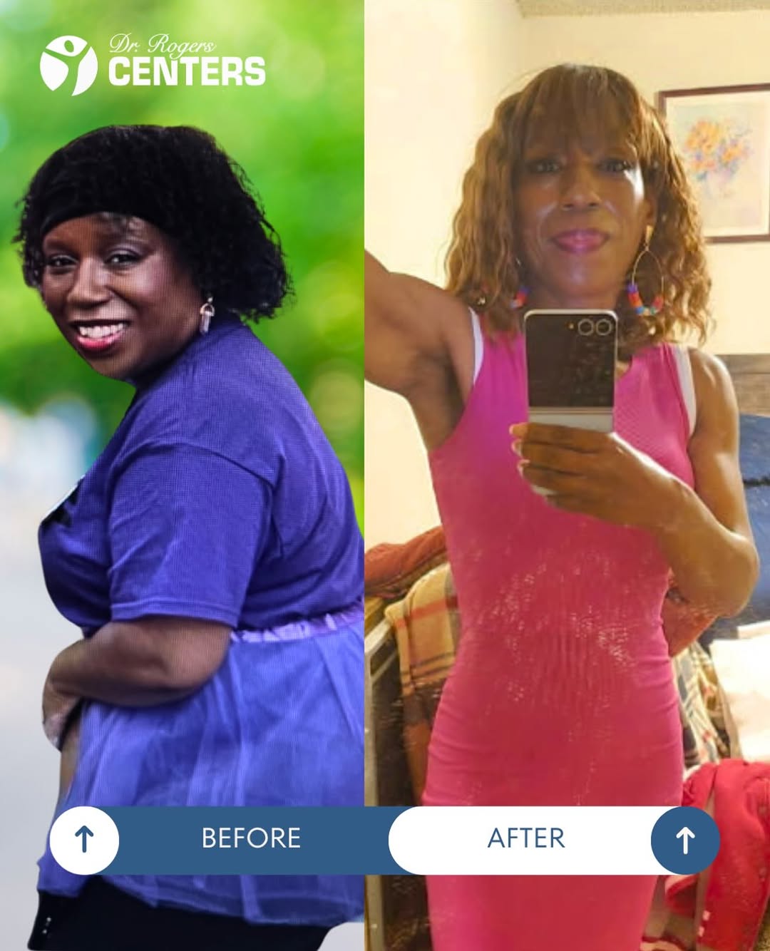 Instagram post by Dr. Tamyra L. Rogers: Every weight loss journey looks a little different, and that’s exactly why we don’t believe in a one-size-fits-all approach. We take the tim…