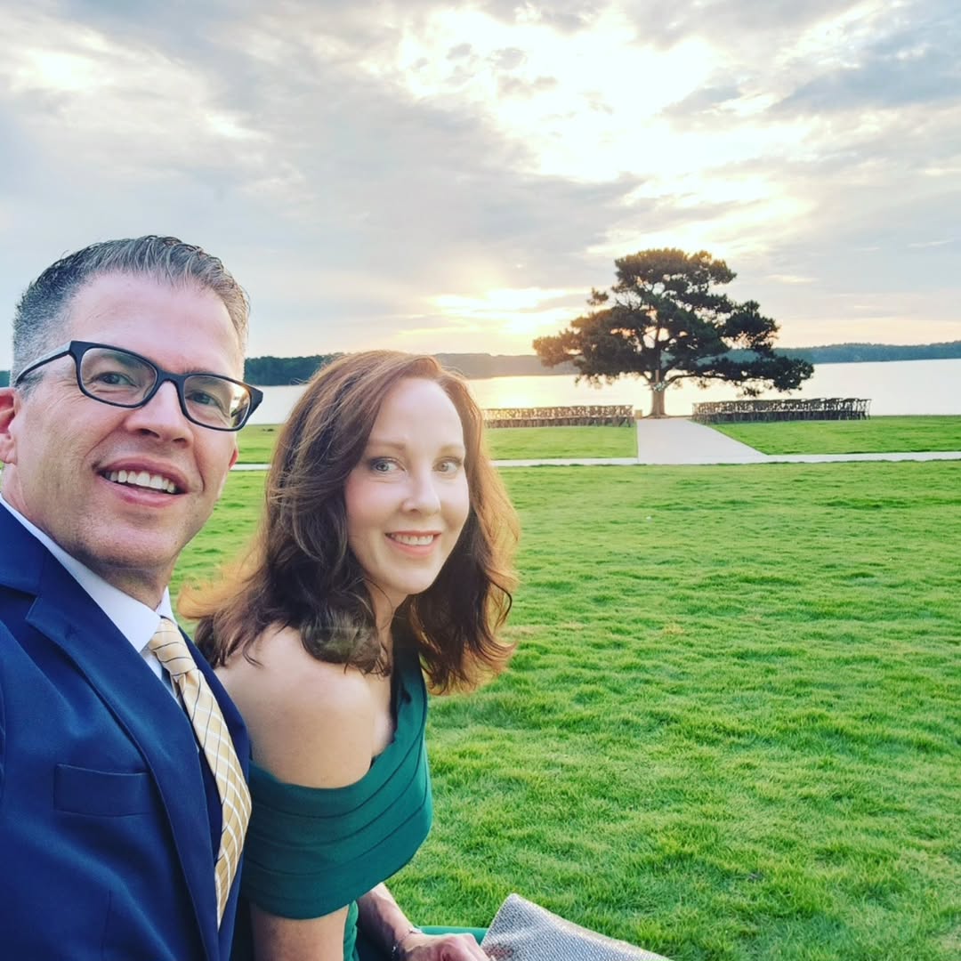 Instagram post by Dr. Tanda Lane: Beautiful setting with the best guy I know. I ❤️ weekends with you. #marriedlife #doctorcouple #23yearstogether❤️ #couplegoals