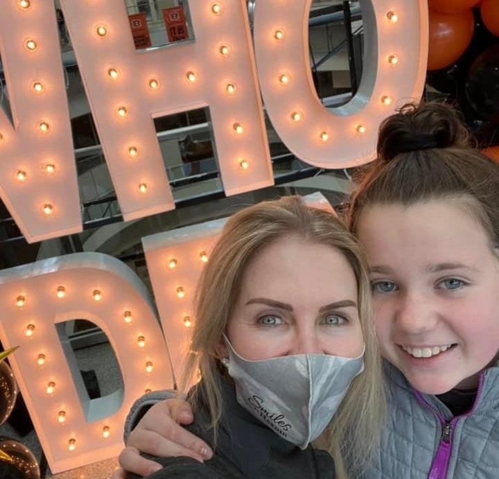 Instagram post by Dr. Tara Hardin, DDS: What an incredible few days!!!! We stayed with our best friends. Visited UCLA and played tennis there. Went to the super bowl. My heart is f…