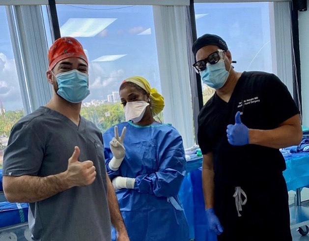 Instagram post by Dr. Tarik Husain: A dream does not become reality through magic; it takes sweat, determination, and hard work #orthopedicsurgery #Miami #miamibeach #Surgery #…