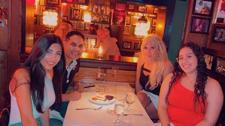 Instagram post by Dr. Tarik Husain: The official launch of the new Dr. MiamiSportsMed team!!! Pictured are Dr Tarik Husain, Melanie Barbat (Nurse Practioner), Jessica Picardi (…