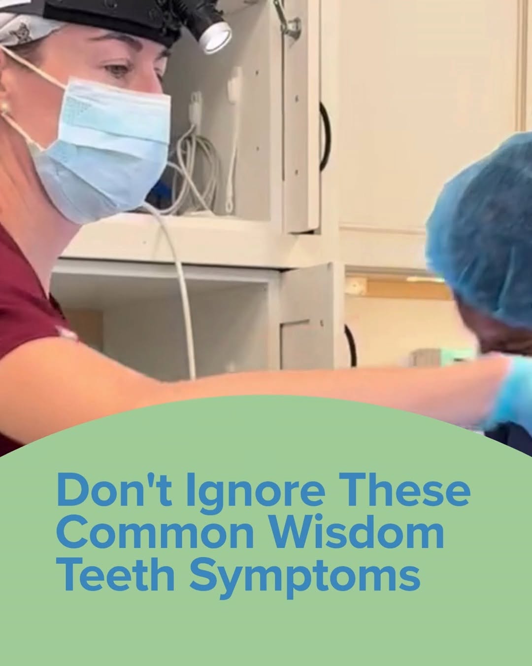 Instagram post by Dr. Teresa G. Biggerstaff: Wisdom teeth don't always cause pain right away, but that doesn't mean they're not causing problems. If you're experiencing jaw pain, swolle…