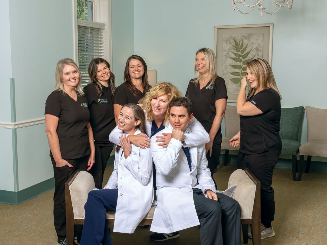 Instagram post by Dr. Teresa G. Biggerstaff: When you enjoy the people you work with, it shows. At Advanced Oral & Facial Surgery of the Triad, we’ve built a team that knows how to work…