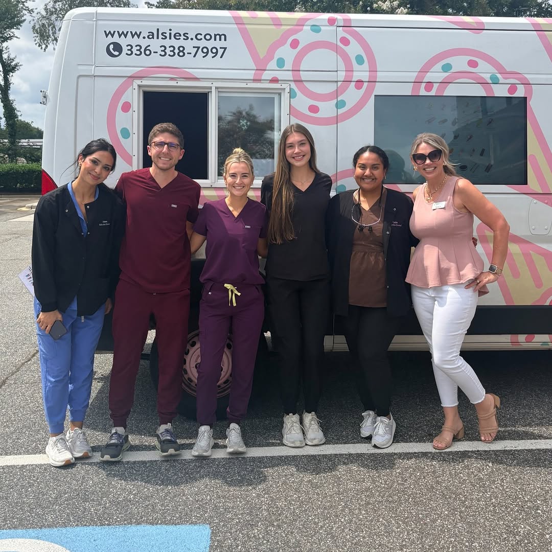 Instagram post by Dr. Teresa G. Biggerstaff: Nothing beats an ice cream break on a summer day! Our Bermuda Run team took the ice cream truck on the road to visit some of the local denta…