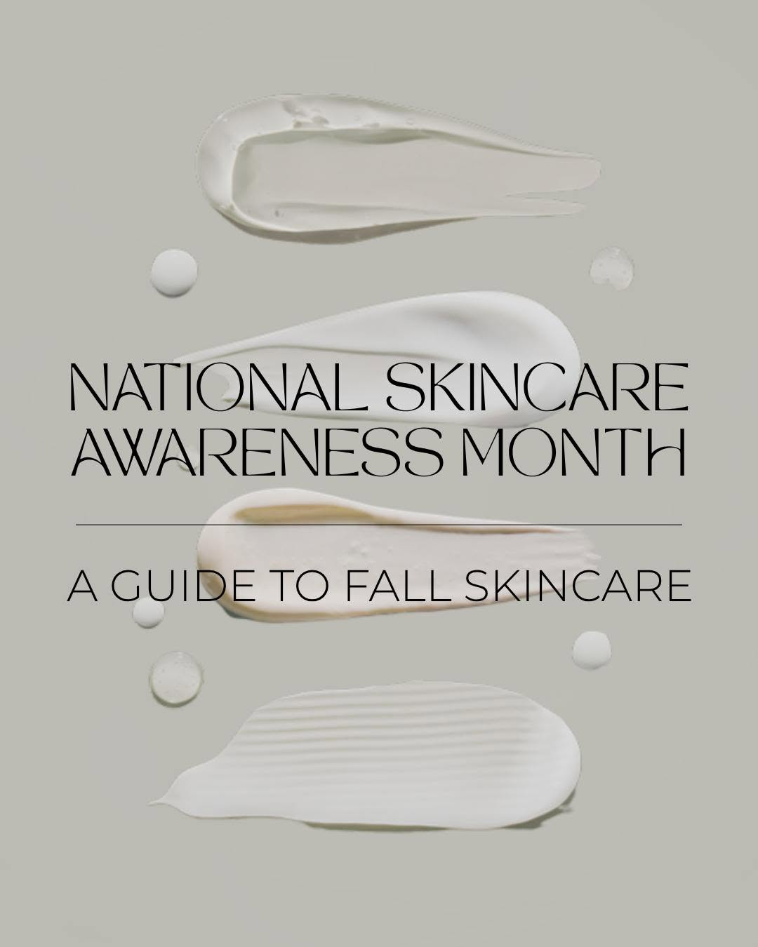 Instagram post by Dr. Terri Morris: 🍁 Embrace fall with glowing skin! It's National Skincare Awareness Month! #FallSkincare #GlowUp #MedSpa #FXBG