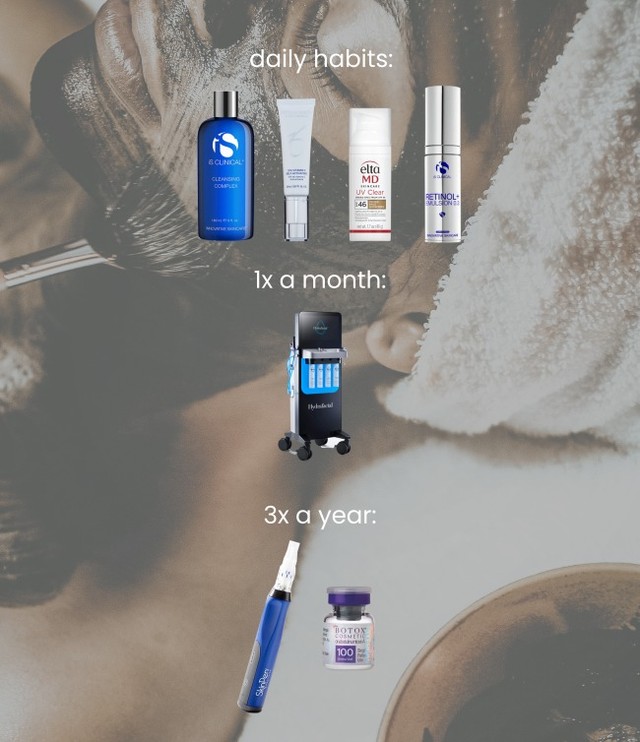 Instagram post by Dr. Terri Morris: Great skin doesn't happen by chance, it happens by maintenance. ✨ Keep your glow going strong between appointments! 🤍🌿 #SkincareMaintenanc…