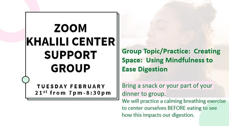 Instagram post by Dr. Theodore M. Khalili: Our support groups, run by Jenny (MS, RDN) and Dallia (LCSW), are a safe space to share your experience, discuss challenges, celebrate succe…