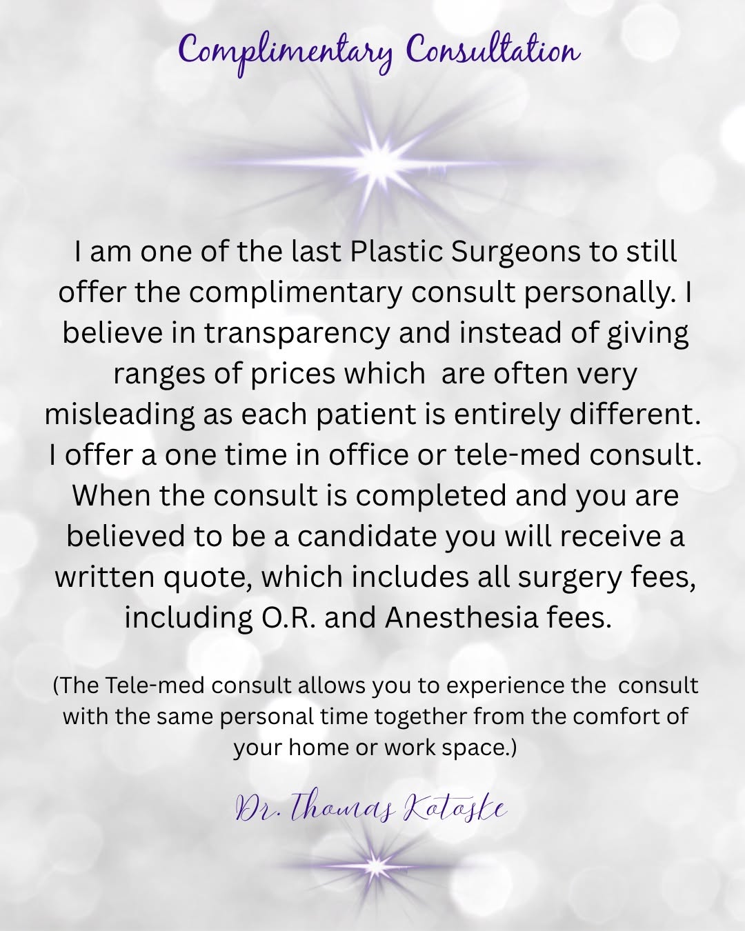 Instagram post by Dr. Thomas G. Kotoske, DO