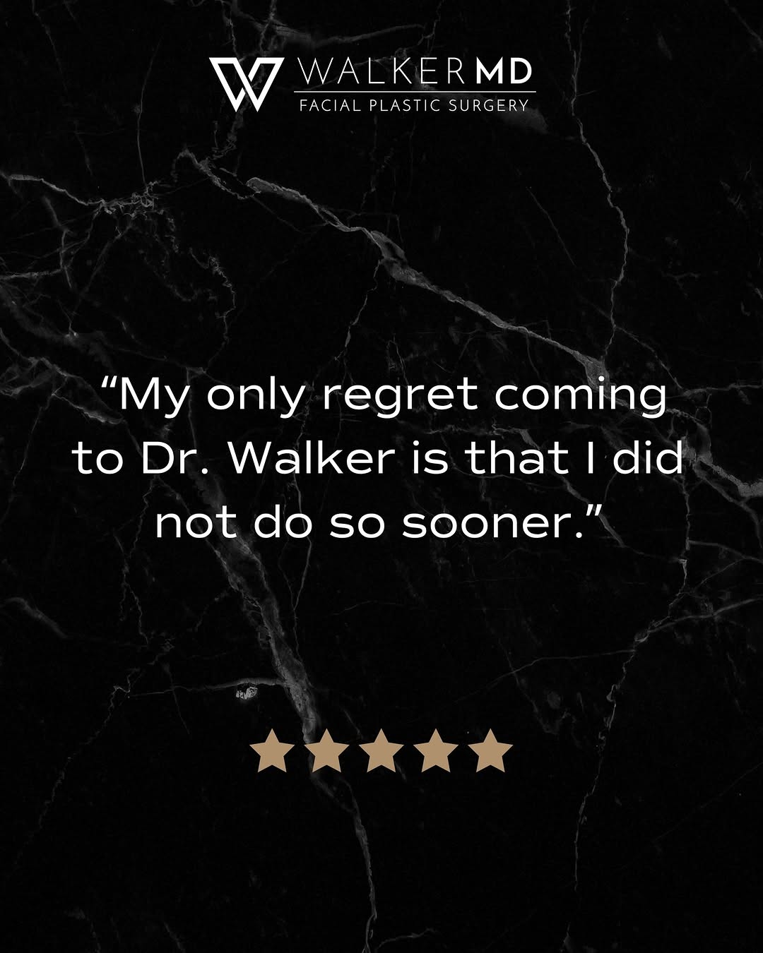 Instagram post by Dr. Thomas J. Walker: It’s completely normal to spend months, sometimes years, thinking about a procedure before ever walking through the door. My job isn’t to ru…