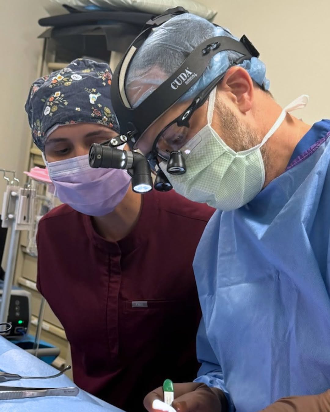 Instagram post by Dr. Thomas J. Walker: New days. New procedures. Same amazing team. As summer winds down, we’re heading into a busy fall, doing what we love and taking care of som…