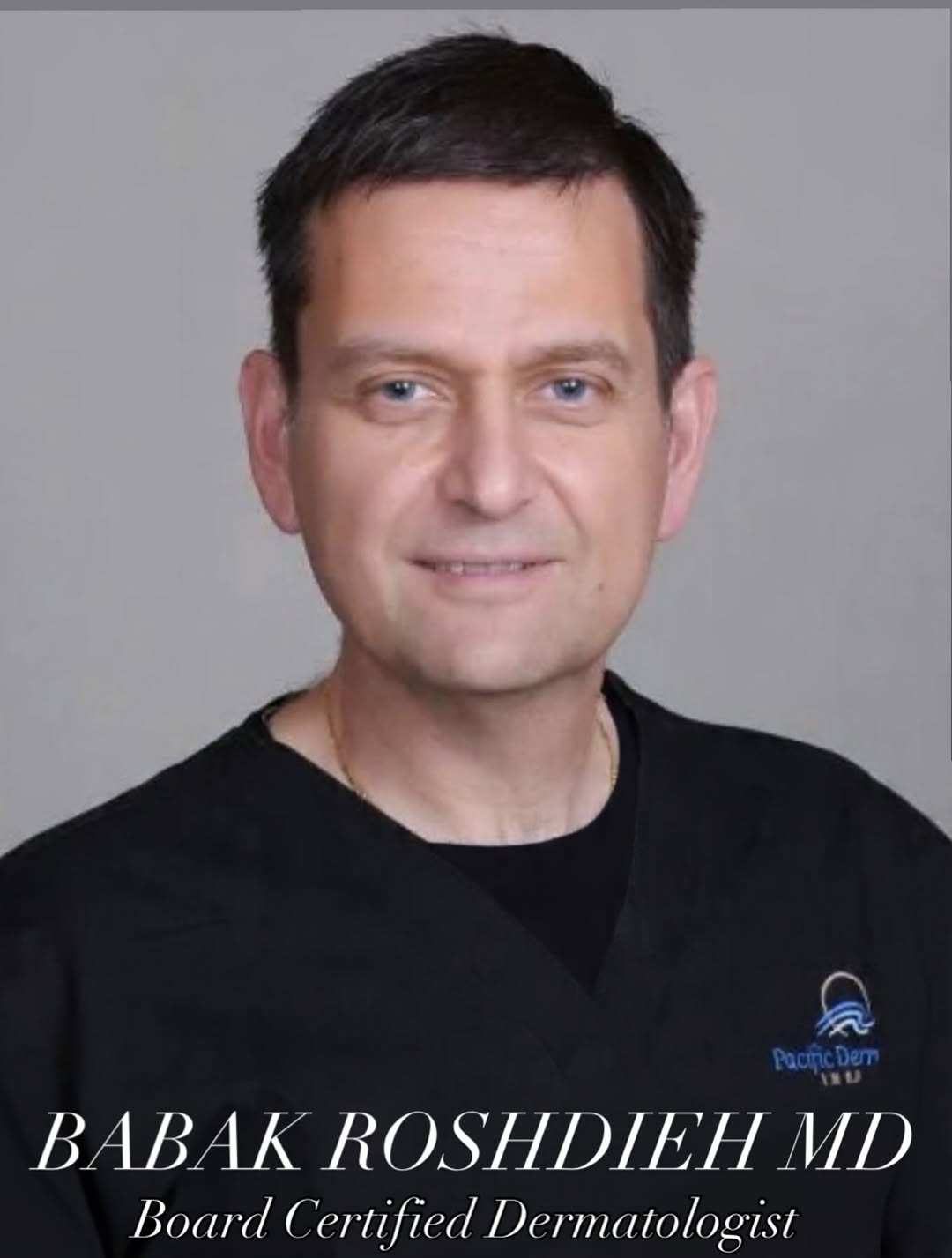 Instagram post by Dr. Thomas Munyon: We’re excited to share that Dr. Babak Roshdieh, Board‑Certified Dermatologist, is now welcoming patients at our Eastvale office. Whether you…