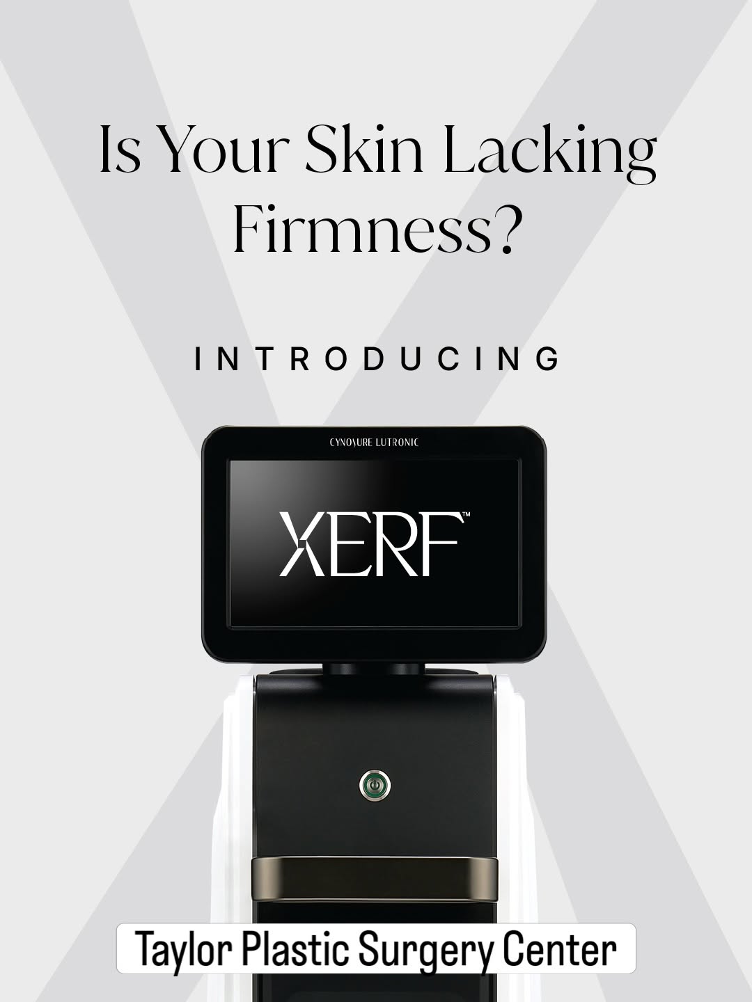 Instagram post by Dr. Thomas S. Taylor: Mark your calendars: mid-September is about to get a major upgrade! 🚨 We are officially launching XERF, the ultimate innovation in non-surg…