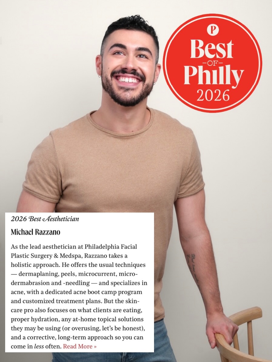 Instagram post by Dr. Thomas Spalla: Thank you @phillymag for naming me Philadelphia magazine’s Best of Philly® 2026 – Best Aesthetician. Honored to receive this award and follo…