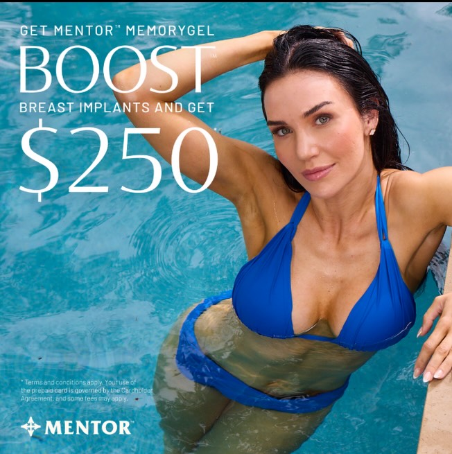 Instagram post by Dr. Timothy A. Janiga: If you are considering a breast augmentation, this fall is the time to do it! Cosmetic patients who receive MemoryGel BOOST breast implants …