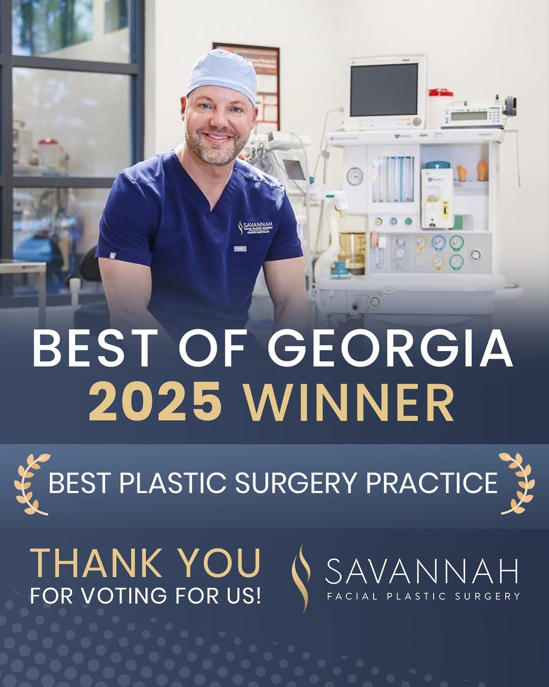 Instagram post by Dr. Timothy Minton: Thank you, Georgia. Being named Best of Georgia 2025 means a lot to our entire practice. We’re proud of the work we do here, and we’re grate…