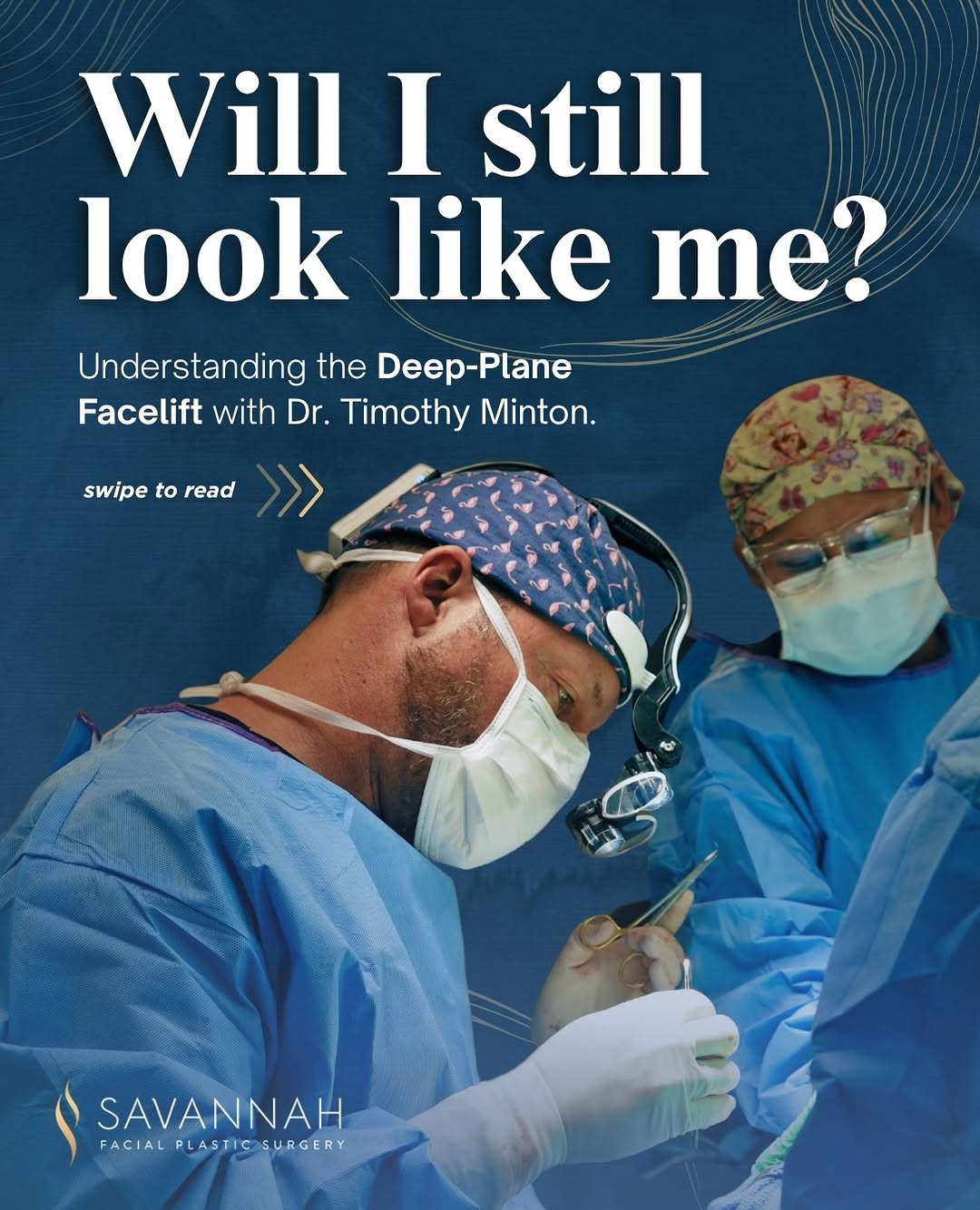 Instagram post by Dr. Timothy Minton: One of the most common questions we get about a Deep-Plane Facelift is, “Will I still look like myself?” Yes. The goal is not to change your…