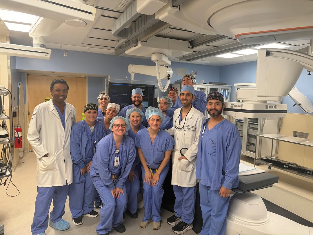 Instagram post by Dr. Todd Baker: This summer, the cardiovascular team at Advocate Sherman Hospital completed the hospital’s 200th pulmonary artery pressure monitoring system…