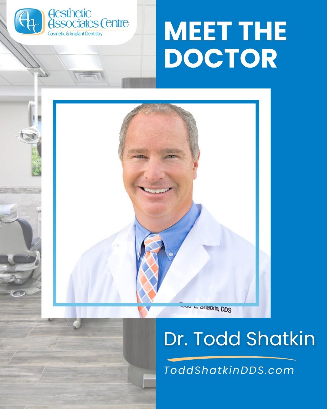 Instagram post by Dr. Todd E. Shatkin: You’ve seen his name, but do you know what truly sets Dr. Todd Shatkin apart? ✨ He specializes in mini dental implants that offer 𝑖𝑚𝑚𝑒𝑑…