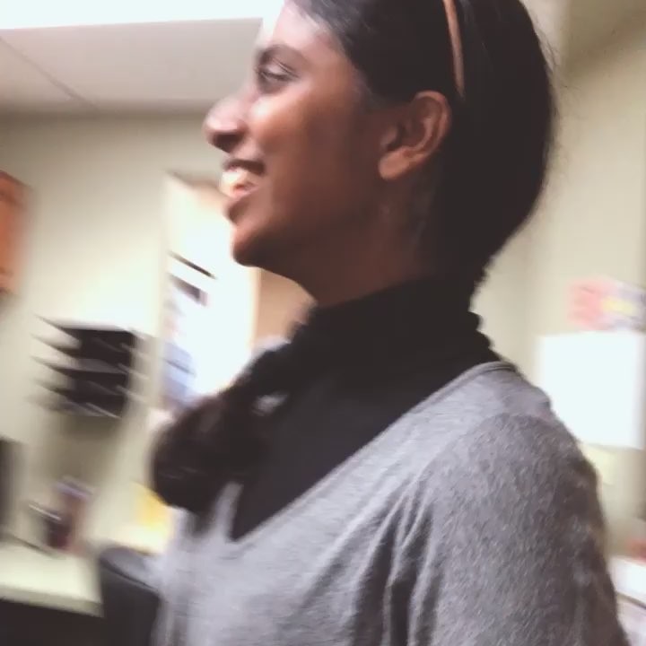 Instagram post by Dr. Todd Kerner: Christabelle didn’t know that Snapchat had filters... #snapchat #officefun #dublinphysicalmedicine #funnyfilter