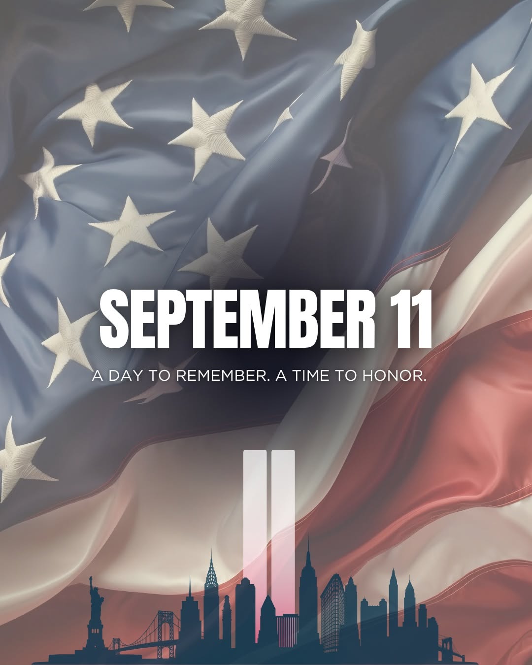 Instagram post by Dr. Todd M. Van Ye: We want to take the time today to remember the lives lost on September 11, 2001. Recognizing the courage of the first responders, along with…