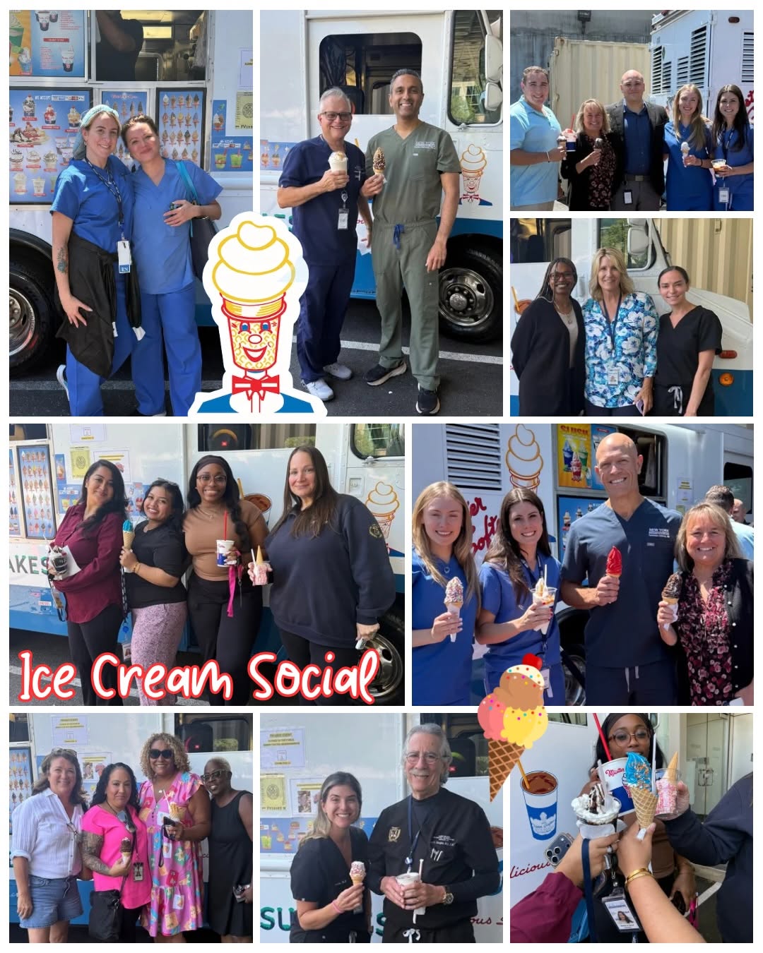 Instagram post by Dr. Tommaso Addona: To help beat the summer heat, we treated our incredible team to an ice cream social as a small thank-you for everything they do each and eve…